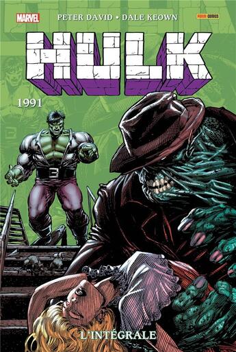 Couverture du livre « Hulk : Intégrale vol.6 : 1991 » de David Peter et Dale Keown et Bill Jaaska aux éditions Panini