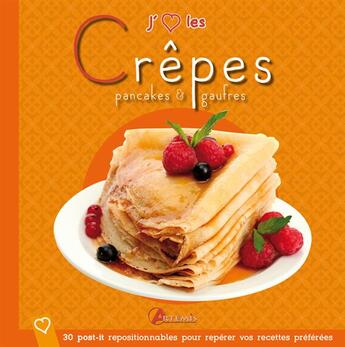 Couverture du livre « J'aime les crepes » de  aux éditions Artemis