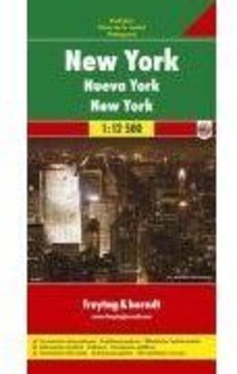 Couverture du livre « New York » de  aux éditions Freytag Und Berndt