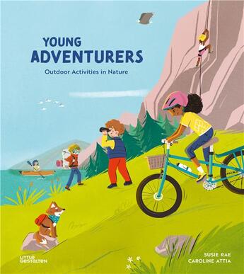 Couverture du livre « Young adventurers : outdoor activities in nature » de Caroline Attia et Susie Rae aux éditions Dgv
