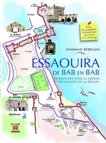 Couverture du livre « Essaouira de bab en bab » de Hammad Berrada aux éditions Marsam