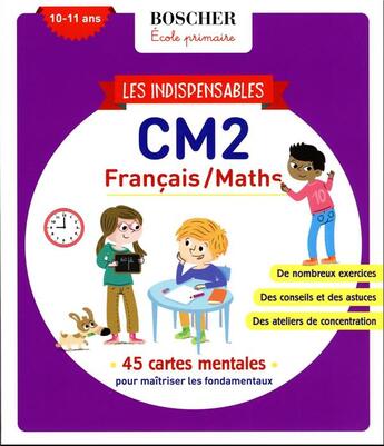 Couverture du livre « Les indispensables de CM2 » de Mirabel Deborah aux éditions Union Distribution