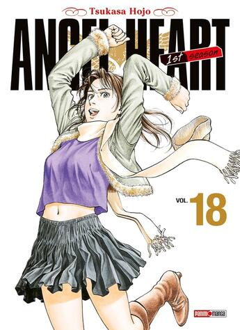 Couverture du livre « Angel heart - saison 1 Tome 18 » de Tsukasa Hojo aux éditions Panini