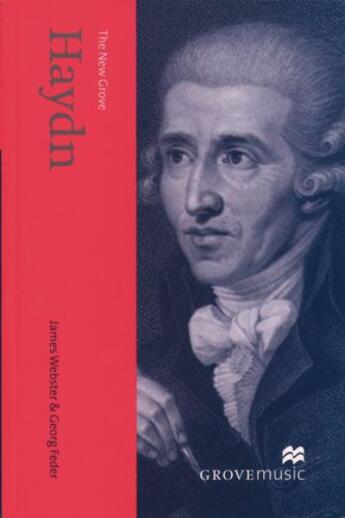 Couverture du livre « The New Grove Haydn » de James Webster aux éditions Oxford University Press Usa