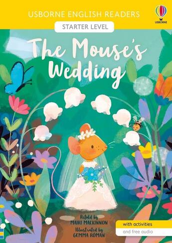 Couverture du livre « Mouse's wedding : English readers starter level » de Mairi Mackinnon et Gemma Roman aux éditions Usborne