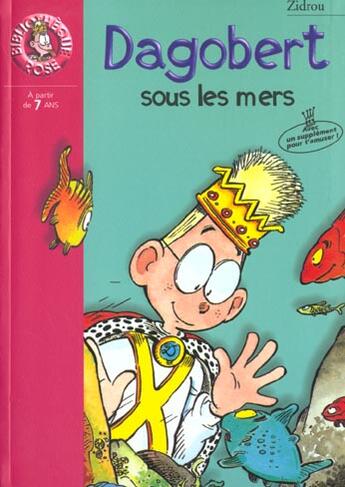 Couverture du livre « Dagobert sous les mers » de Zidrou aux éditions Le Livre De Poche Jeunesse