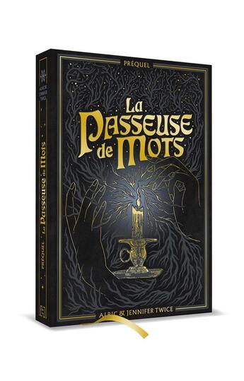 Couverture du livre « La passeuse de mots : prequel : la légende d'Hellébore » de Alric Twice et Jennifer Twice aux éditions Hachette Romans