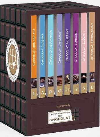 Couverture du livre « La petite bibliothèque du chocolat (édition 2011) » de  aux éditions Larousse