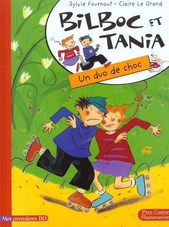 Couverture du livre « Bilboc et tania - un duo de choc » de Sylvie Fournout aux éditions Pere Castor