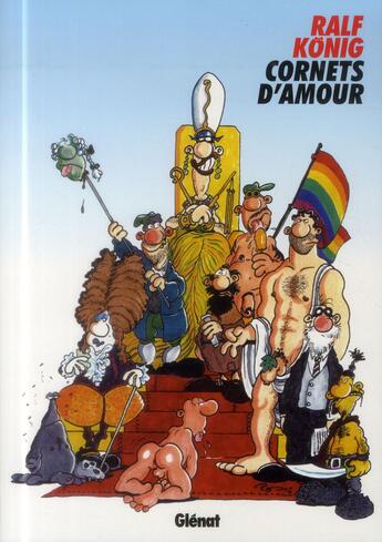 Couverture du livre « Cornets d'amour » de Ralf Konig aux éditions Glenat