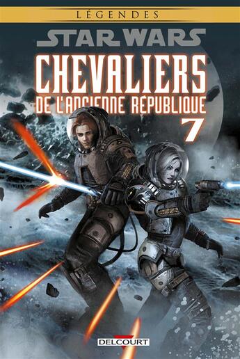 Couverture du livre « Star Wars - chevaliers de l'ancienne république t.7 » de Ron Chan et Michael Atiyeh et Brian Ching et John Jackson Miller et Bong Dazo aux éditions Delcourt