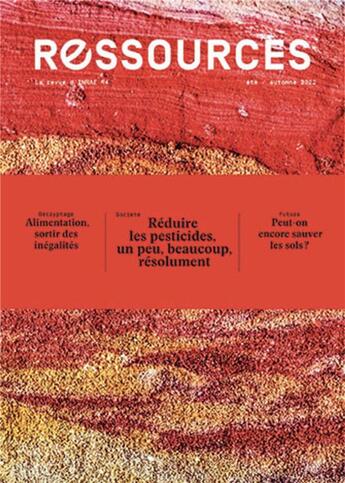 Couverture du livre « Ressources #4 : La Revue d'INRAE » de Collectif aux éditions Quae