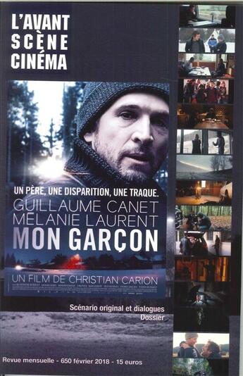 Couverture du livre « L'avant-scene cinema n 650 mon garcon fevrier 2018 » de  aux éditions Alice Edition