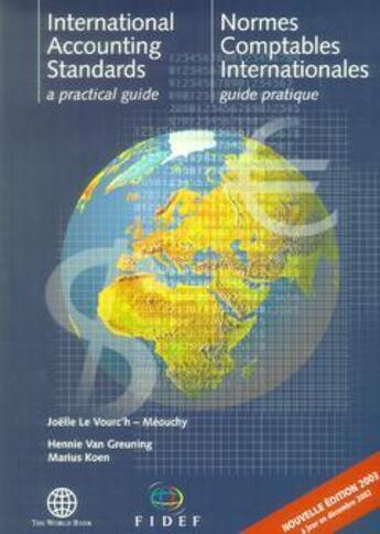 Couverture du livre « Normes comptables internationales : guide pratique » de Le Vourc'H aux éditions Cncc
