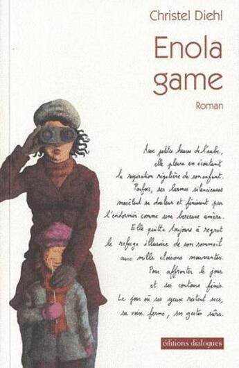 Couverture du livre « Enola game » de Christel Diehl aux éditions Editions Dialogues