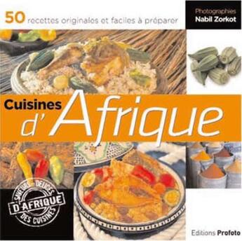 Couverture du livre « Cuisines d'Afrique » de  aux éditions Non Lieu