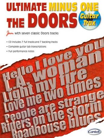 Couverture du livre « The Doors » de The Doors aux éditions Carisch Musicom