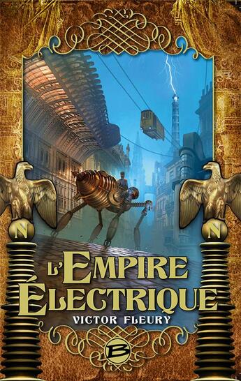 Couverture du livre « L'empire électrique » de Victor Fleury aux éditions Bragelonne