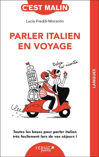 Couverture du livre « Parler italien en voyage » de Lucia Freddi-Morantin aux éditions Leduc