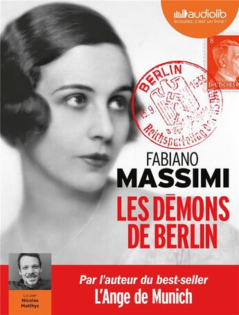 Couverture du livre « Les demons de berlin - livre audio 2 cd mp3 » de Fabiano Massimi aux éditions Audiolib