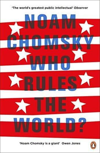 Couverture du livre « Who rules the world? » de Noam Chomsky aux éditions Adult Pbs