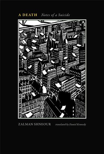 Couverture du livre « Zalman shneour a death » de Zalman Shneour aux éditions Wakefield Press