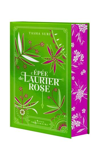 Couverture du livre « Les royaumes ardents Tome 2 : L'épée de laurier-rose » de Tasha Suri aux éditions Hachette Heroes