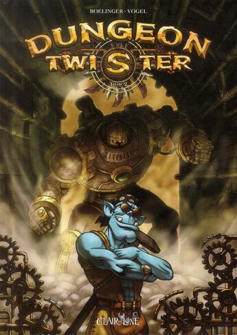 Couverture du livre « Dungeon twister t.2 » de Christophe Boelinger et David Vogel aux éditions Clair De Lune