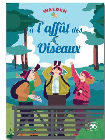 Couverture du livre « A l'affût des oiseaux » de  aux éditions Walden