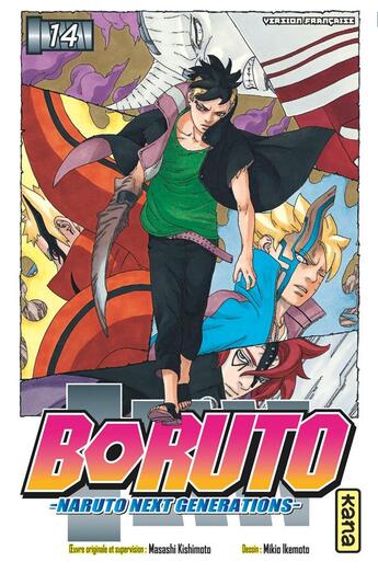 Couverture du livre « Boruto - Naruto next generations Tome 14 » de Masashi Kishimoto et Ukyo Kodachi et Mikio Ikemoto aux éditions Kana