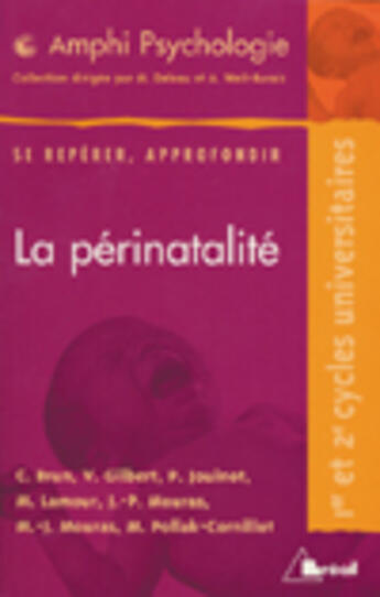 Couverture du livre « La perinatalite » de Mouras aux éditions Breal