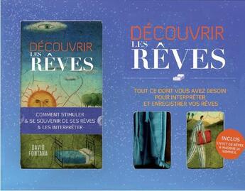 Couverture du livre « Découvrir les rêves ; coffret » de David Fontana aux éditions Contre-dires