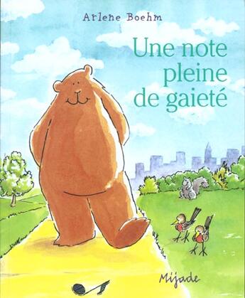 Couverture du livre « Note pleine de gaiete » de Boehm A aux éditions Mijade