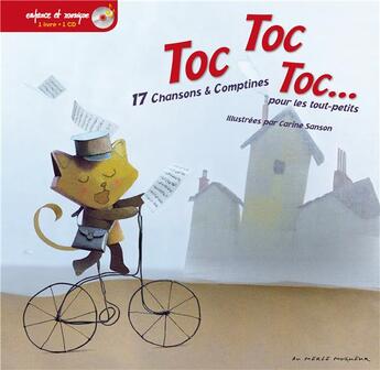 Couverture du livre « Livre-disque toc toc toc » de Divers Domaine Publi aux éditions Enfance Et Musique