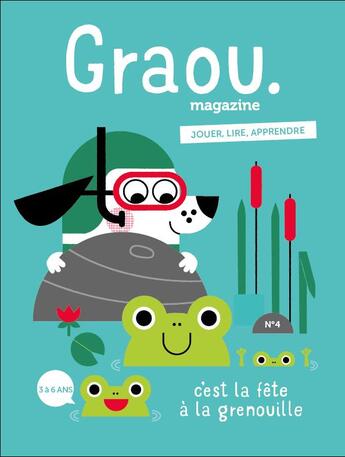 Couverture du livre « Magazine graou n 4 - grenouille » de  aux éditions Maison Georges