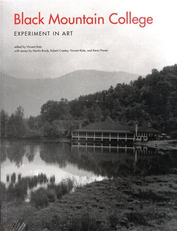 Couverture du livre « Black mountain college » de Katz Vincent aux éditions Mit Press