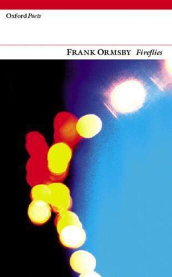 Couverture du livre « Fireflies » de Ormsby Frank aux éditions Carcanet Press Digital