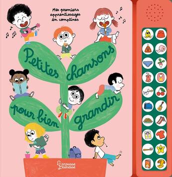 Couverture du livre « Petites chansons pour bien grandir » de Tristan Mory et Paule Battault aux éditions Larousse