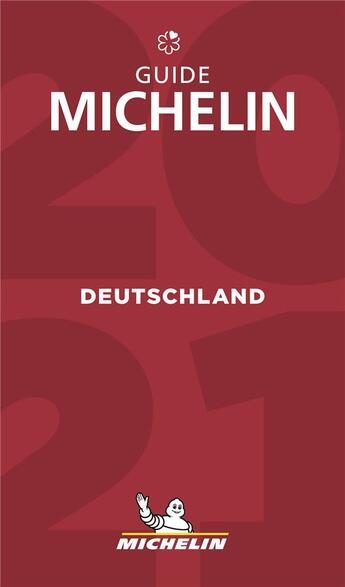 Couverture du livre « Guide rouge Michelin ; guide Michelin Deutschland (édition 2021) » de Collectif Michelin aux éditions Michelin