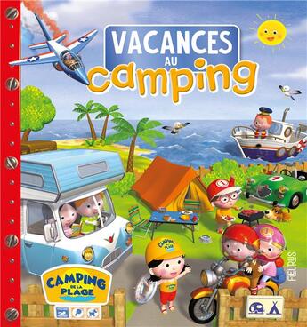 Couverture du livre « P'tit Garçon : Vacances au camping » de Alexis Nesme et Nathalie Boudineau aux éditions Fleurus