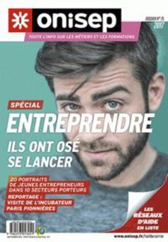 Couverture du livre « Entreprendre » de  aux éditions Onisep