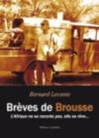 Couverture du livre « Brèves de brousse » de Bernard Leconte aux éditions Amalthee