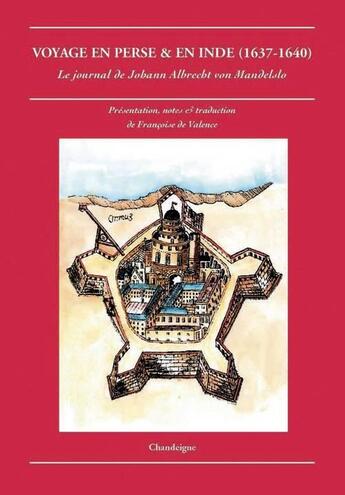 Couverture du livre « Voyage en Perse et en Inde » de Johann Albrecht Von Mandeslo aux éditions Editions Chandeigne&lima