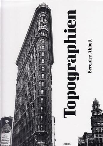 Couverture du livre « Berenice abbott topographien » de Berenice Abbott aux éditions Steidl