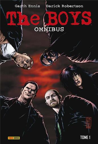 Couverture du livre « The boys - omnibus Tome 1 » de Garth Ennis et Darick Robertson aux éditions Panini