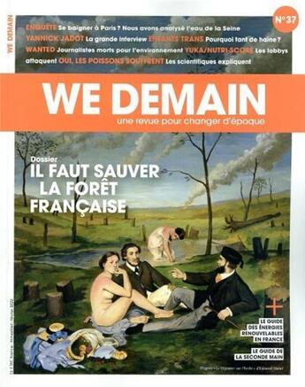 Couverture du livre « WE DEMAIN n.37 » de We Demain aux éditions We Demain