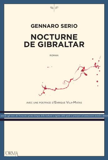 Couverture du livre « Nocturne de Gibraltar » de Gennaro Serio aux éditions L'orma