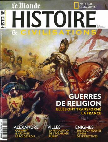 Couverture du livre « Histoire & civilisations n 76 : comment les guerres de religion ont transforme la france - octobre 2 » de  aux éditions Malesherbes