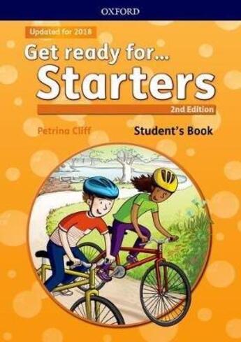 Couverture du livre « Get ready for starters sb with audio » de Petrina Cliff aux éditions Oxford Up Elt