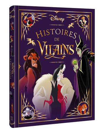 Couverture du livre « Les chefs-d'oeuvre : histoires de vilains » de Disney aux éditions Disney Hachette